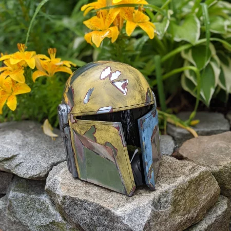 The Warden: 3D printable helmet inspired by the Mandalorian