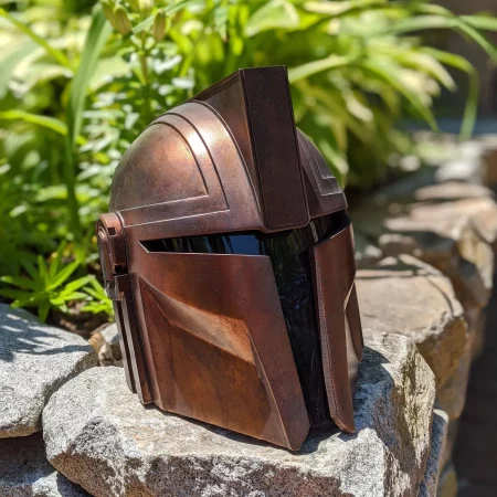 The Architect: 3D printed helmet inspired by the Mandalorian